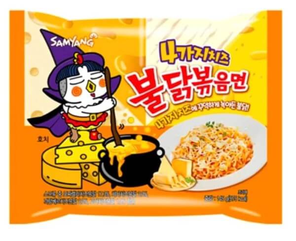 Buldak Quattro Cheese Hot Chicken Ramen 145 g