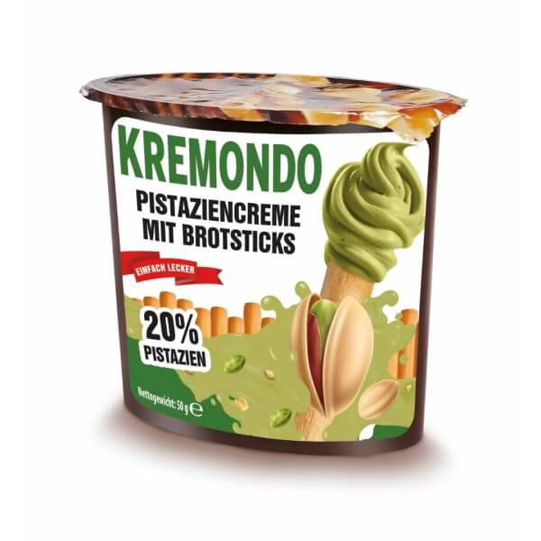 Kremondo Brotsticks mit Pistazien Creme 50 g